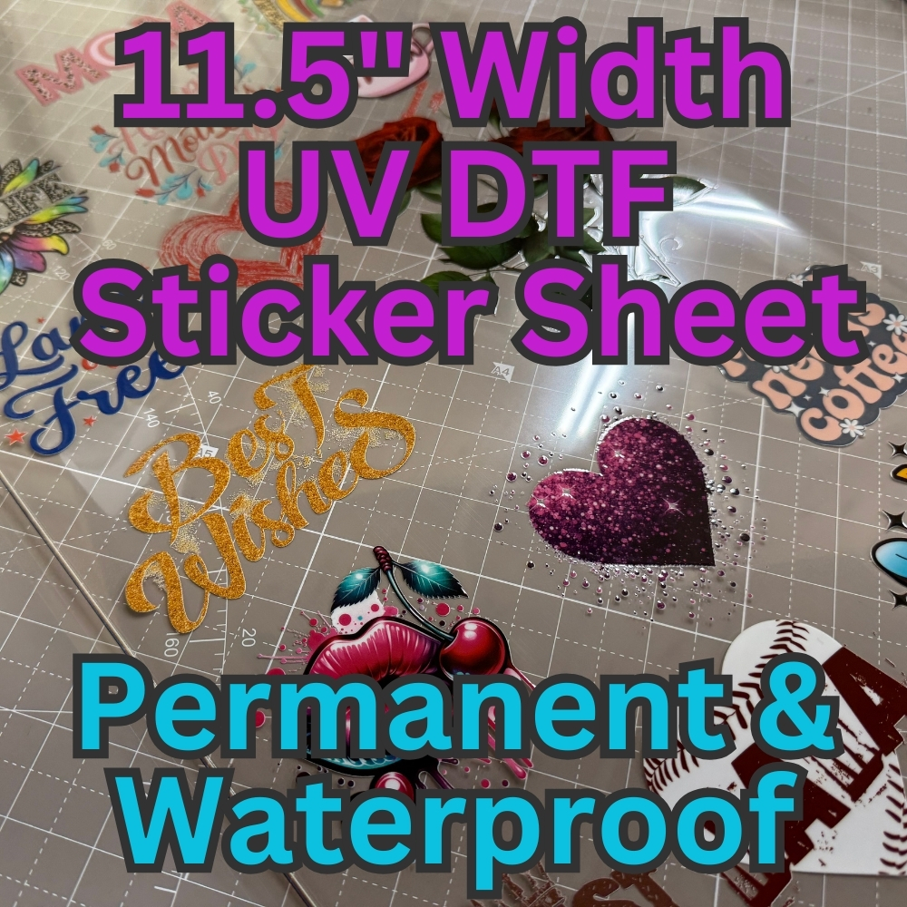 UV DTF Sticker Sheet